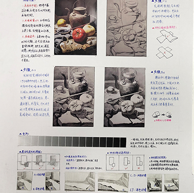 廣州圍墻畫室色彩教學,廣州色彩美術培訓,廣州美術色彩畫室