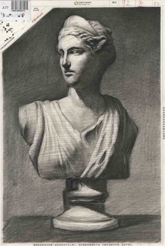 廣州美術高考班將云南一模卷理好了，網友稱:平淡無奇，你怎么看,14