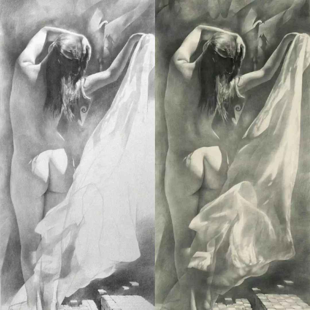 若你這樣處理素描光影，廣州十大畫室敢肯定你的作品一定出彩,02