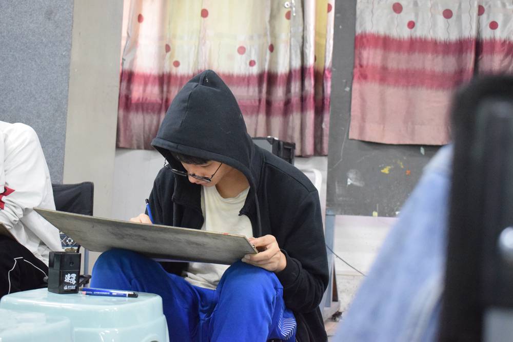 經(jīng)過(guò)廣州美術(shù)高考班圍墻魔鬼特訓(xùn)后的你們！聯(lián)考一定必勝，10