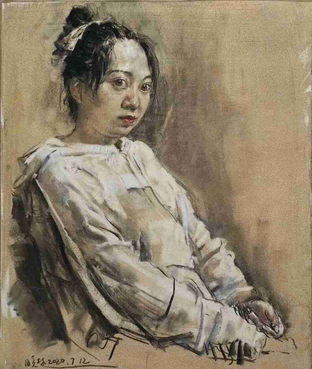 作為美術(shù)生，錯(cuò)過(guò)什么都不能錯(cuò)過(guò)九大美院各系教授的作品！圍墻畫室附圖8