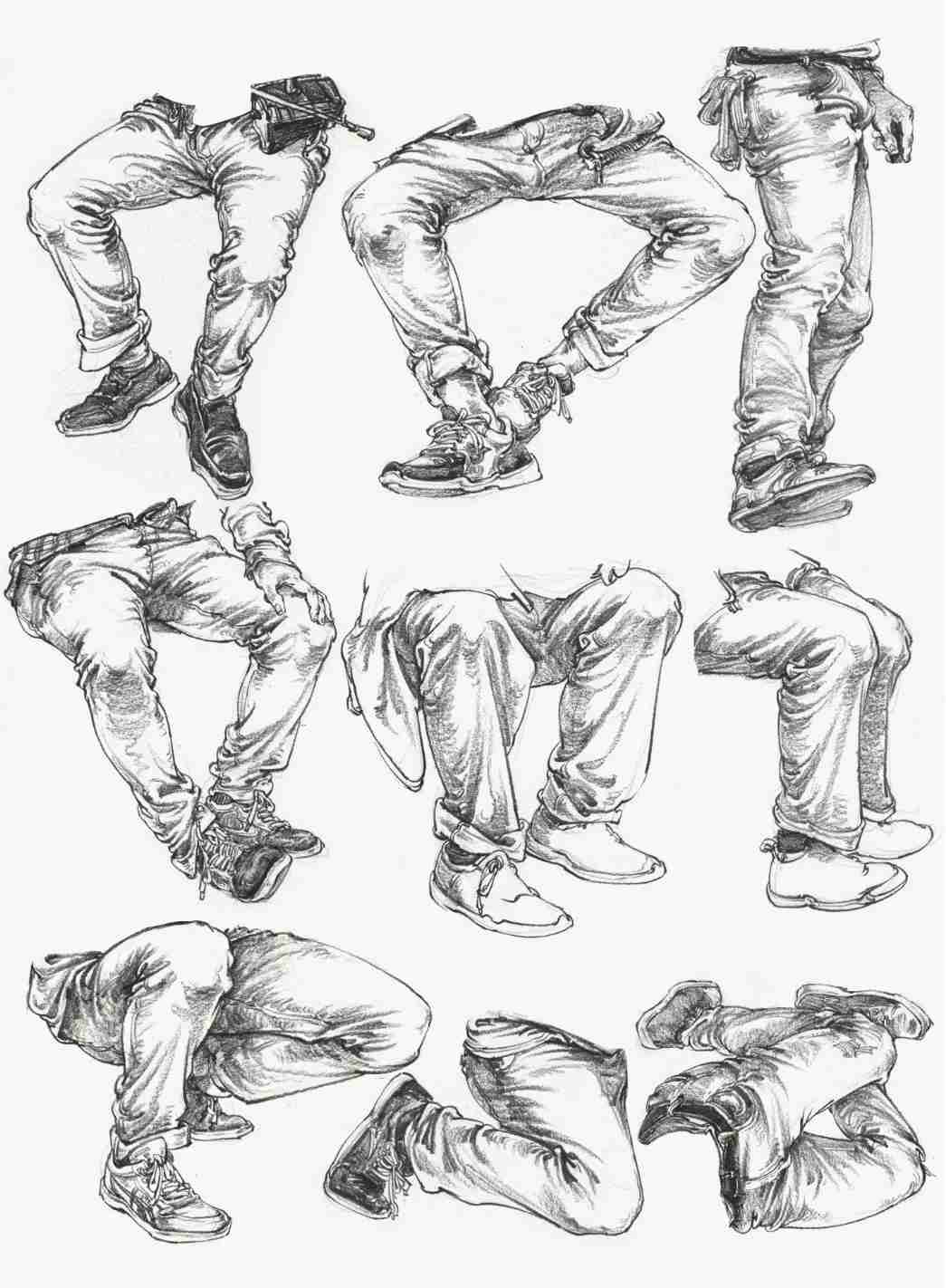 看完廣州美術(shù)高考班整理的這篇,就不會(huì)再說你不會(huì)畫速寫衣褶了,11