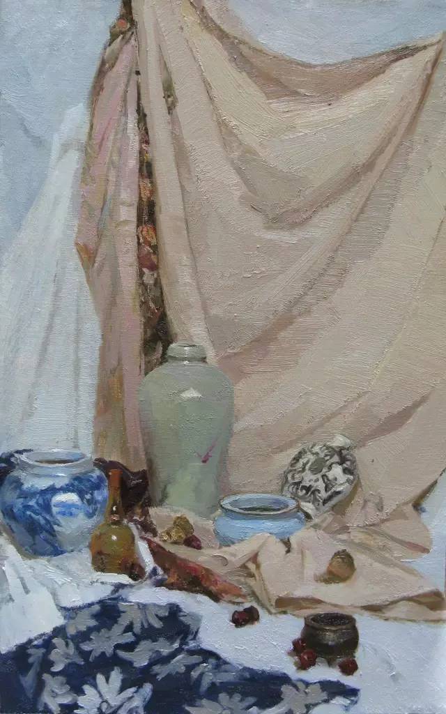 央美vs國(guó)美哪家強(qiáng)？廣州美術(shù)高考班帶大家看看基礎(chǔ)部色彩作品對(duì)比,09