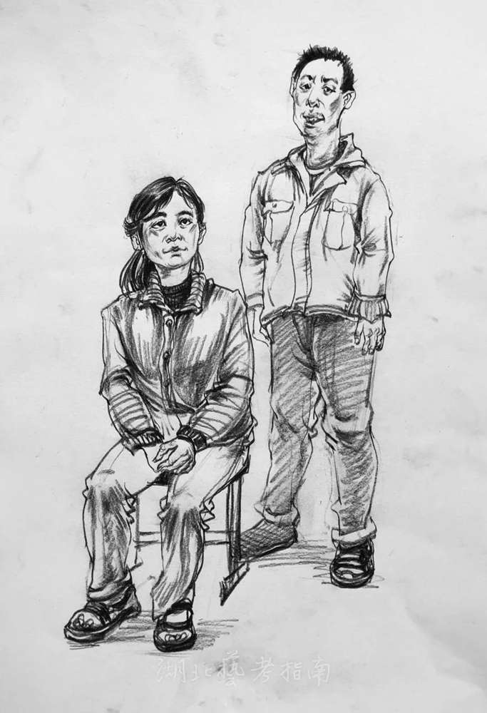 廣州十大畫室老師帶你康康20屆湖北高三美術(shù)調(diào)考優(yōu)秀試卷,22