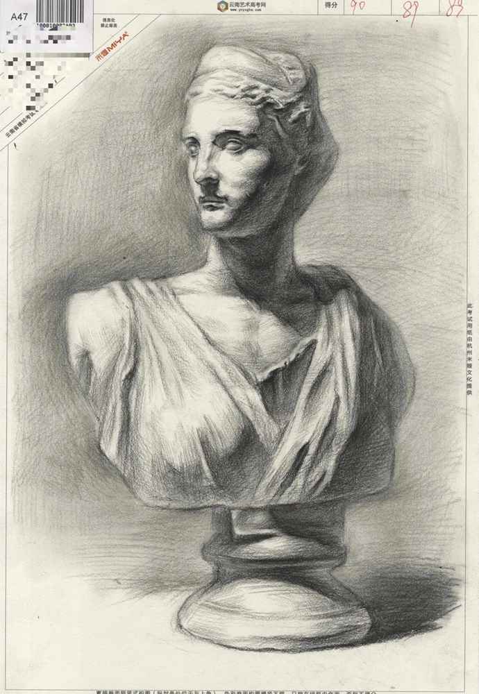 廣州美術高考班將云南一模卷理好了，網友稱:平淡無奇，你怎么看,07