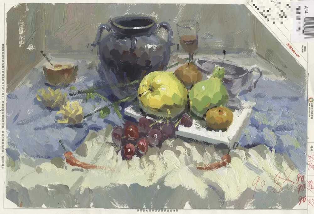 廣州美術高考班將云南一模卷理好了，網友稱:平淡無奇，你怎么看,20