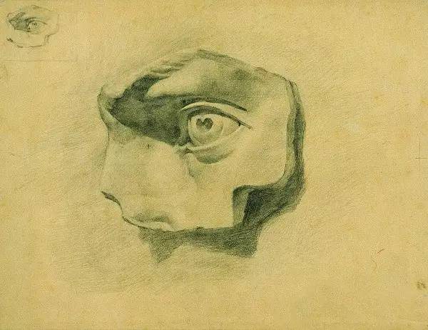 廣州十大畫室素描必分析之一，央美經典素描石膏像,07