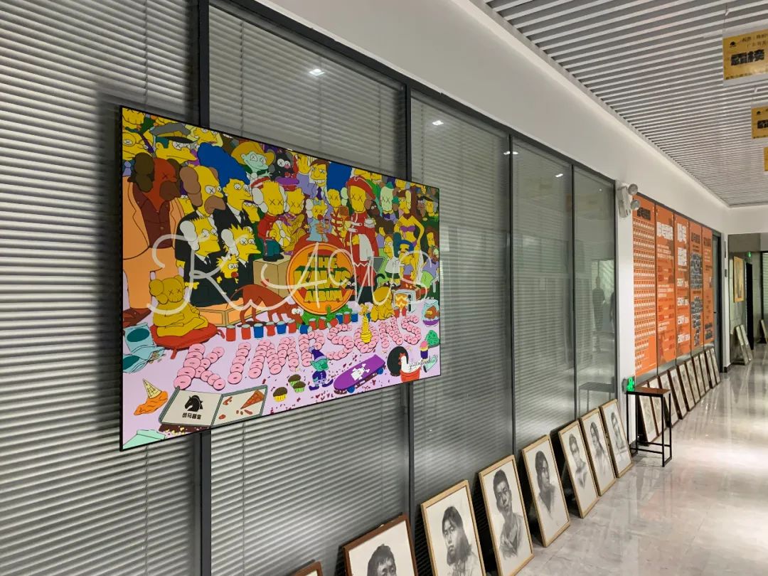 廣州圍墻畫室教學環境