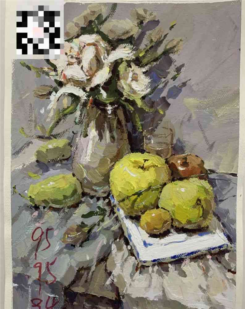 21屆廣西藝成二模高分卷發布，廣州美術高考班覺得與一模進步好大,34