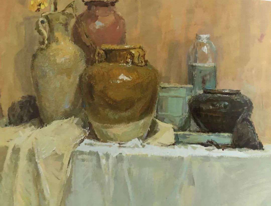 國美附中90周年,廣州十大畫室整理了些色彩作品供你參學,05