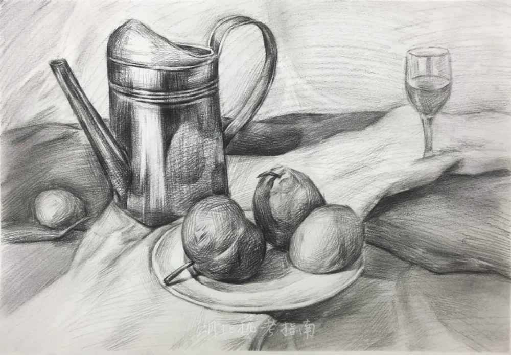 廣州十大畫室老師帶你康康20屆湖北高三美術(shù)調(diào)考優(yōu)秀試卷,16