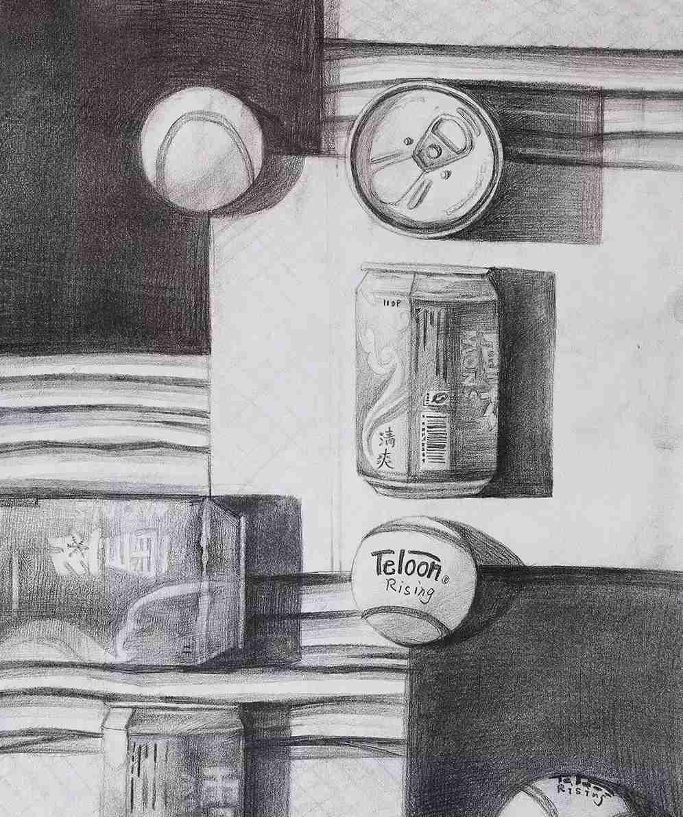 這份校考設計素描教程,廣州圍墻畫室覺得你作品質感會提升一大步!附圖11