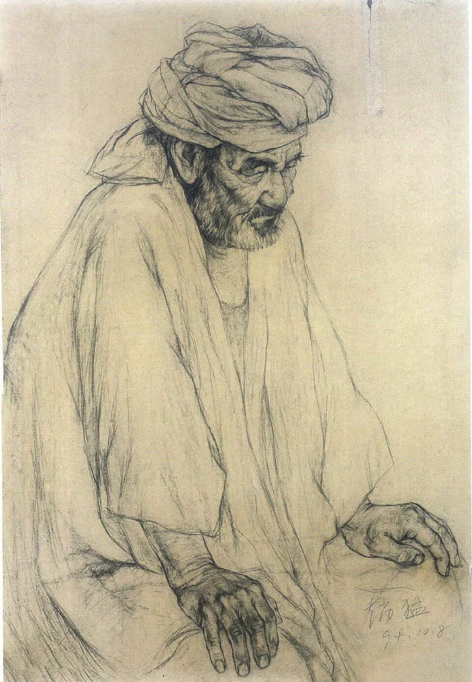 精選100幅中外大師人像作品，廣州圍墻畫室覺得你應該收藏！附圖6