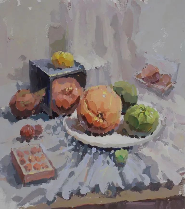 廣州美術高考班老師看了一下2021屆河南美術二模高分卷，這太狠了,38