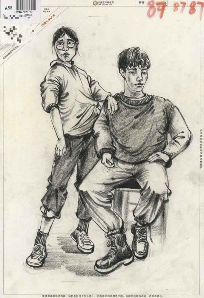 廣州美術高考班將云南一模卷理好了，網友稱:平淡無奇，你怎么看,35