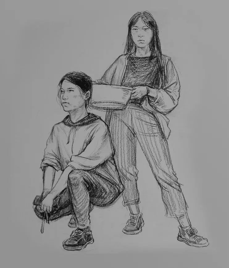 廣州美術高考班老師看了一下2021屆河南美術二模高分卷，這太狠了,03