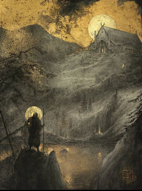 用黃金當(dāng)畫料的土豪畫家，你見過嗎？廣州畫室小圍帶你見識見識！圖八