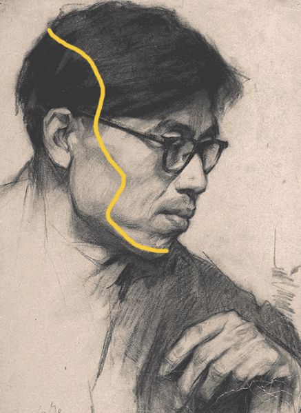 廣州十大畫室告訴你處理好素描明暗交界線還有這些方法,15