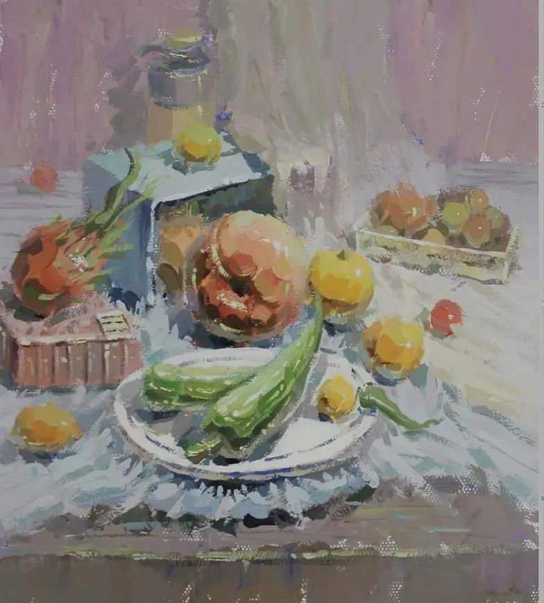 廣州美術高考班老師看了一下2021屆河南美術二模高分卷，這太狠了,47