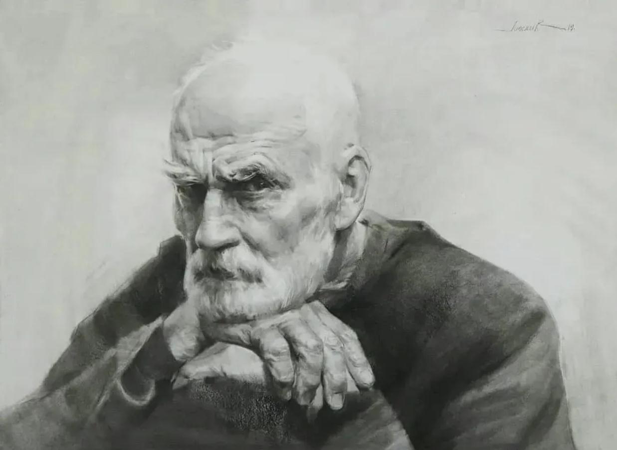 嚴謹的造型、生動的技法,廣州美術高考班覺得這類作品很適合臨摹,01