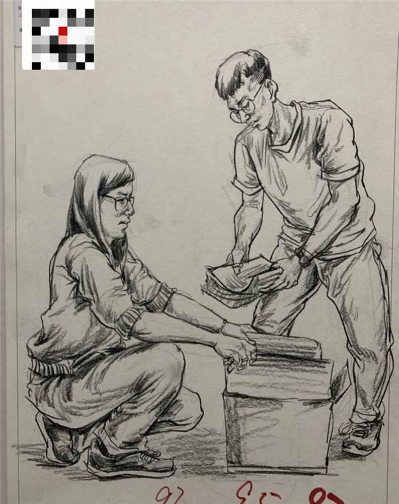 21屆廣西藝成二模高分卷發布，廣州美術高考班覺得與一模進步好大,18