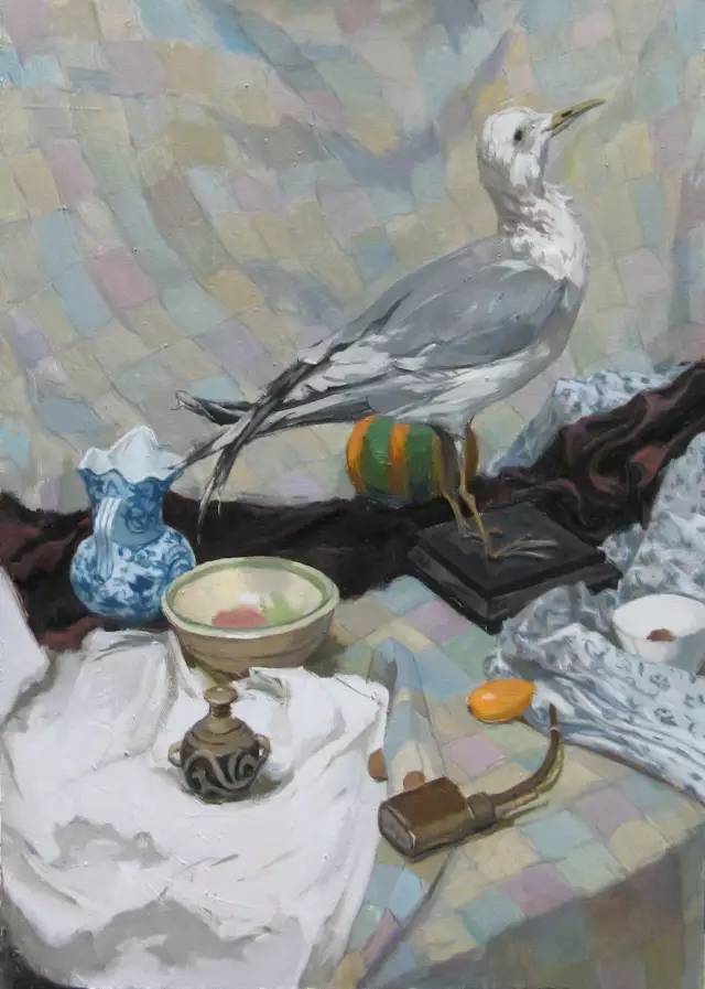 央美vs國(guó)美哪家強(qiáng)？廣州美術(shù)高考班帶大家看看基礎(chǔ)部色彩作品對(duì)比,07