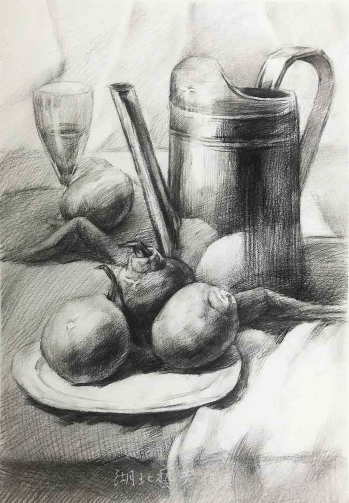 廣州十大畫室老師帶你康康20屆湖北高三美術(shù)調(diào)考優(yōu)秀試卷,17