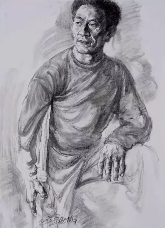 作為美術(shù)生，錯(cuò)過(guò)什么都不能錯(cuò)過(guò)九大美院各系教授的作品！圍墻畫室附圖94