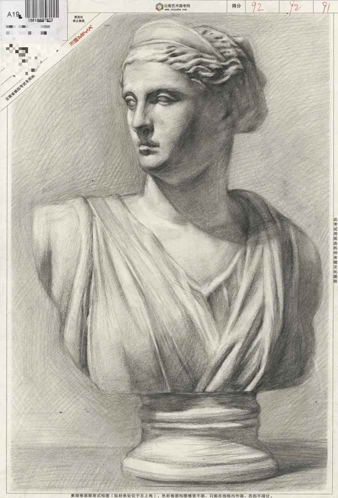 廣州美術高考班將云南一模卷理好了，網友稱:平淡無奇，你怎么看,10