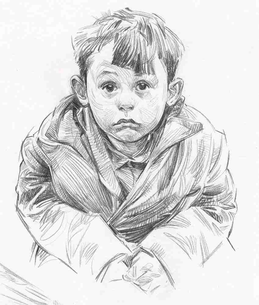 這就是高手畫出來的速寫，廣州美術高考班給你分享,05