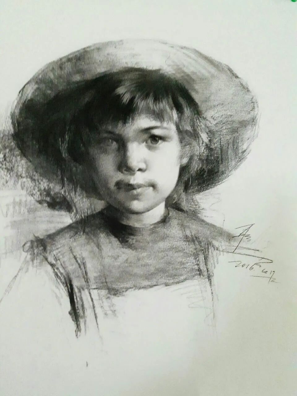 精選100幅中外大師人像作品，廣州圍墻畫室覺得你應該收藏！附圖92