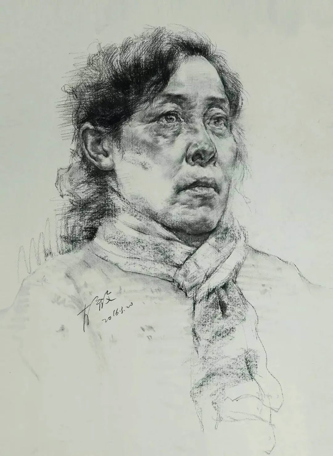 精選100幅中外大師人像作品，廣州圍墻畫室覺得你應該收藏！附圖44