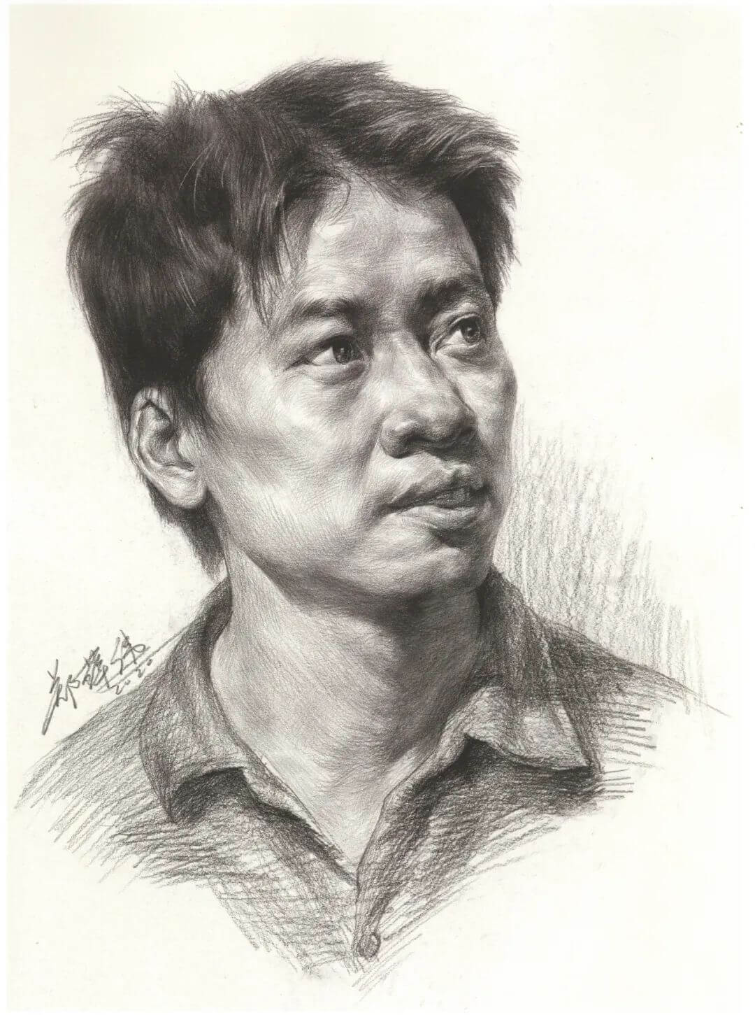 “花、亂、膩、木、型不準”?素描頭像想要拿高分,這些問題你首先得解決!