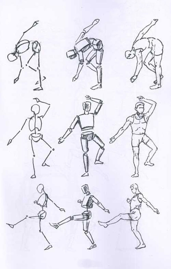 如何解決素描,速寫中形不準(zhǔn)的問題,廣州十大畫室教你幾個小技巧 01