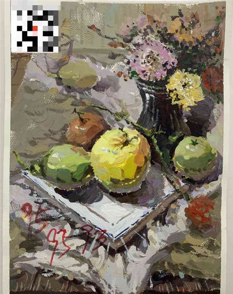 21屆廣西藝成二模高分卷發布，廣州美術高考班覺得與一模進步好大,32