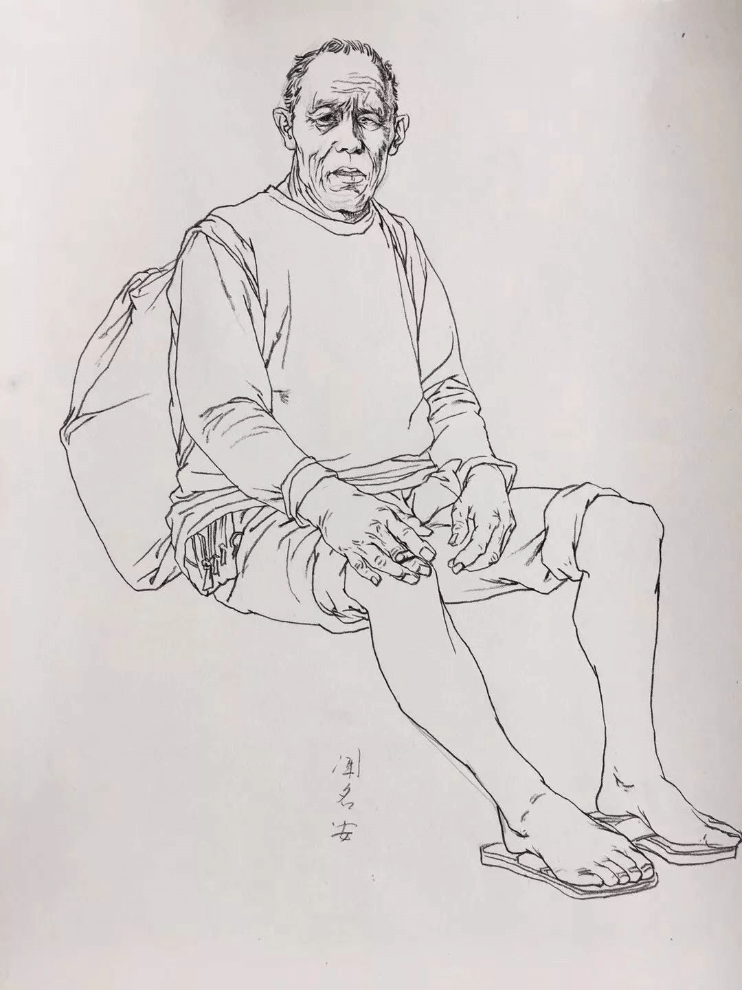 打破常規(guī)套路,從這些方面入手速寫人物,輕松掌握速寫訣竅5