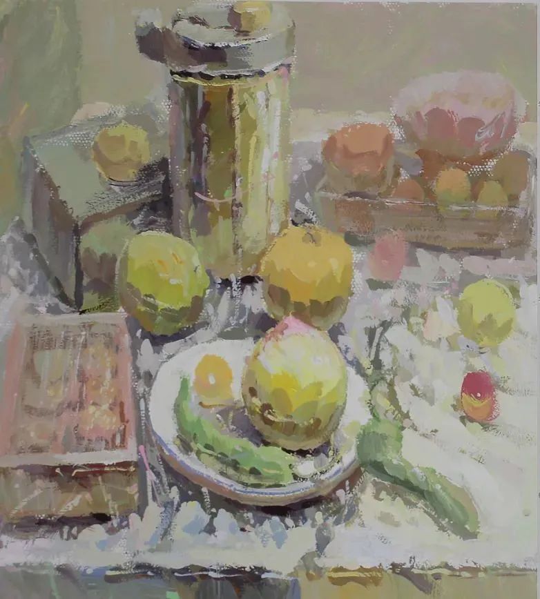 廣州美術高考班老師看了一下2021屆河南美術二模高分卷，這太狠了,37