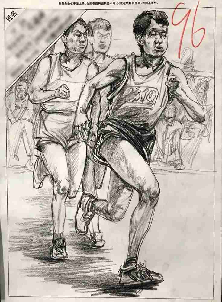 廣州美術高考畫室給大家揭曉下浙江21屆速寫高分卷搶先看的原因,04