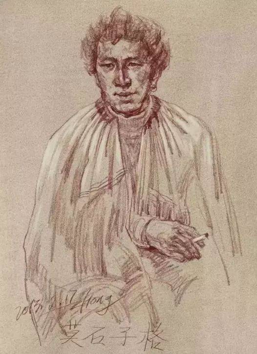 作為美術(shù)生，錯(cuò)過(guò)什么都不能錯(cuò)過(guò)九大美院各系教授的作品！圍墻畫室附圖95