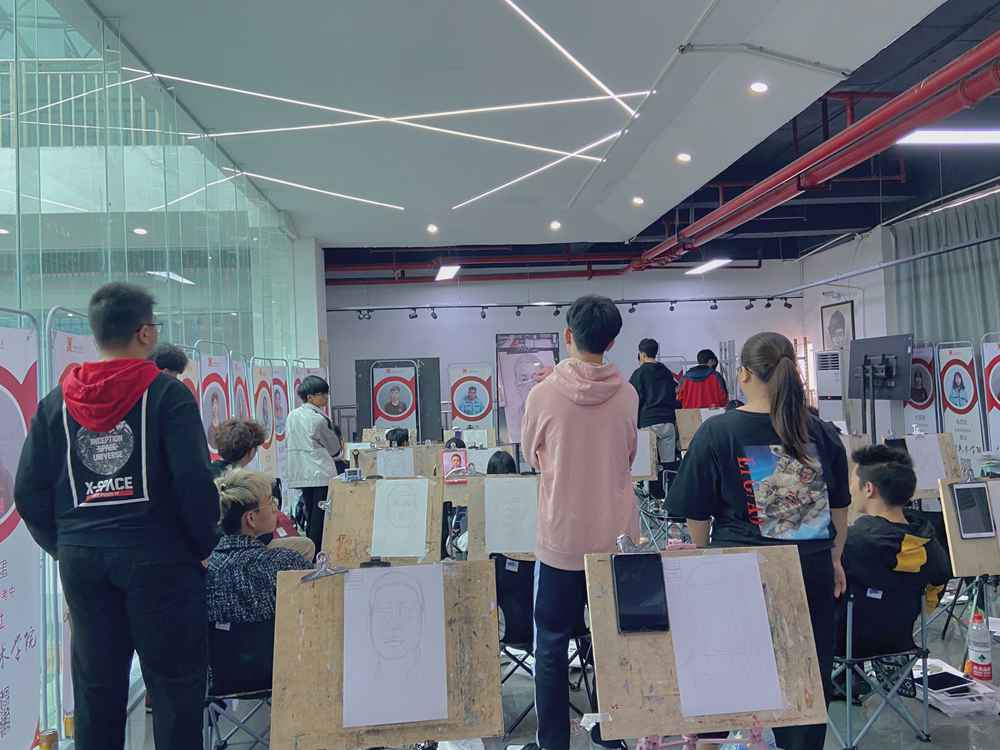 經(jīng)過(guò)廣州美術(shù)高考班圍墻魔鬼特訓(xùn)后的你們！聯(lián)考一定必勝，22