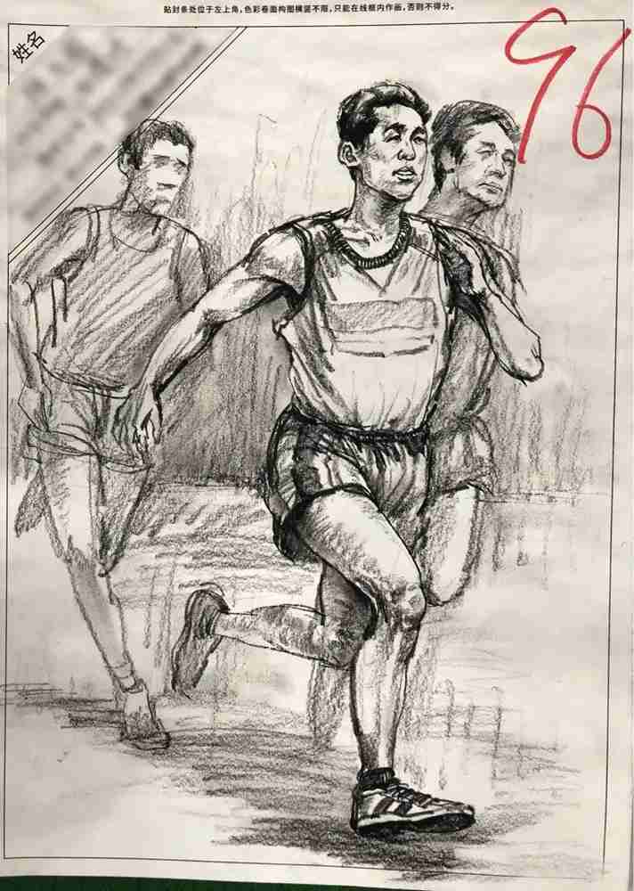 廣州美術高考畫室給大家揭曉下浙江21屆速寫高分卷搶先看的原因,05