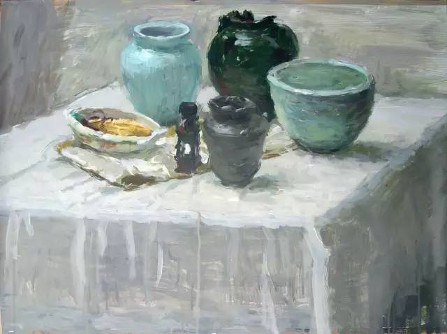 央美vs國(guó)美哪家強(qiáng)？廣州美術(shù)高考班帶大家看看基礎(chǔ)部色彩作品對(duì)比,11