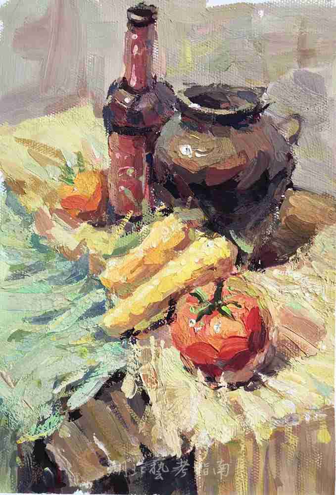 廣州十大畫室老師帶你康康20屆湖北高三美術(shù)調(diào)考優(yōu)秀試卷,09