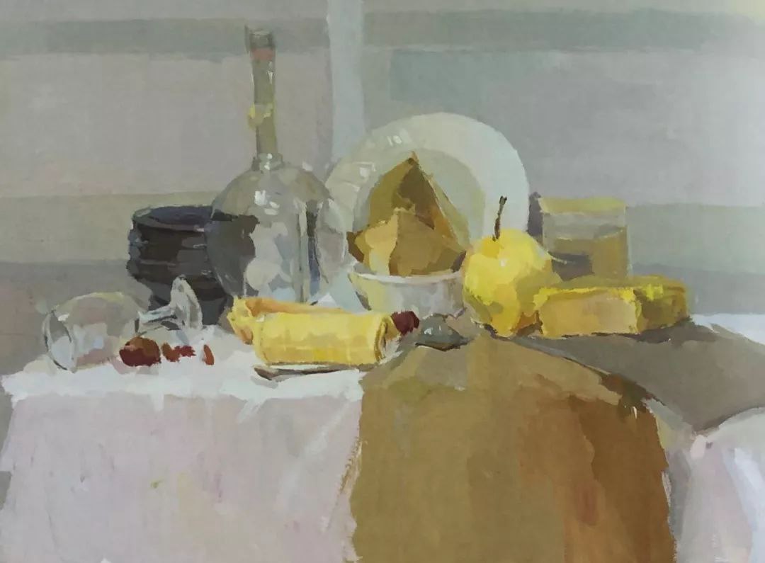 國美附中90周年,廣州十大畫室整理了些色彩作品供你參學,09